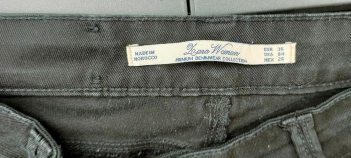 Pantalon noir zara 36 - photo numéro 3