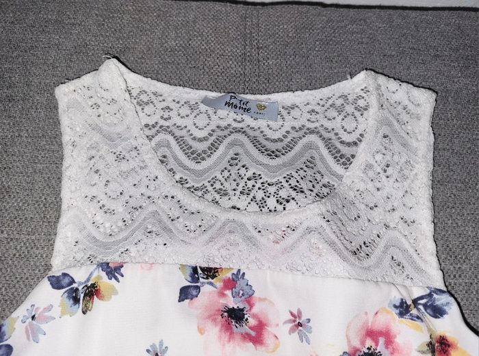 🟣 Robe Fleurie Dentelle 8 ans 🟣 - photo numéro 4