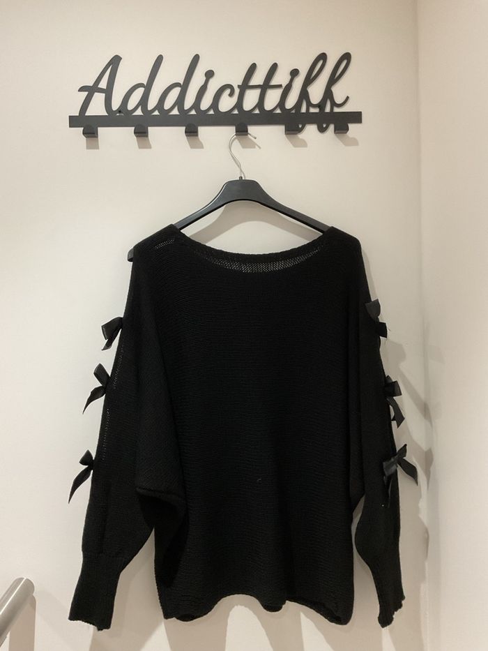 Pull noeud femme taille unique (38-42)- neuf avec étiquette - photo numéro 4