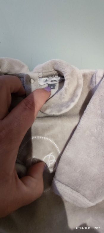 Pyjama velours du pareil au même