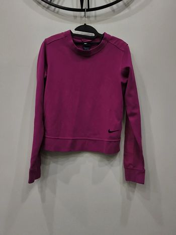 Sweat fushia taille xs (34)