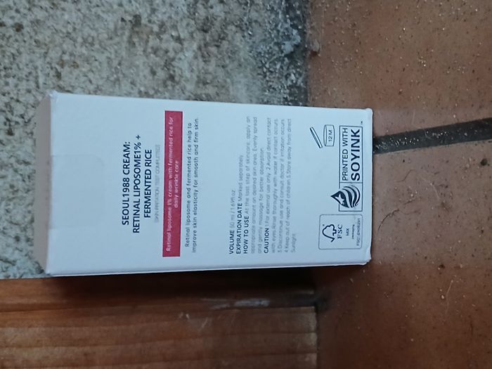 Seoul 1988 Cream : Retinal Liposome 1% + Fermented rice - photo numéro 2