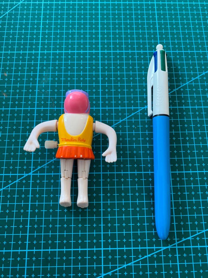 Figurine Nageur Mécanique Moulin Roty