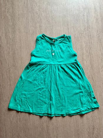 Robe papa je t’aime Kiabi 24 mois