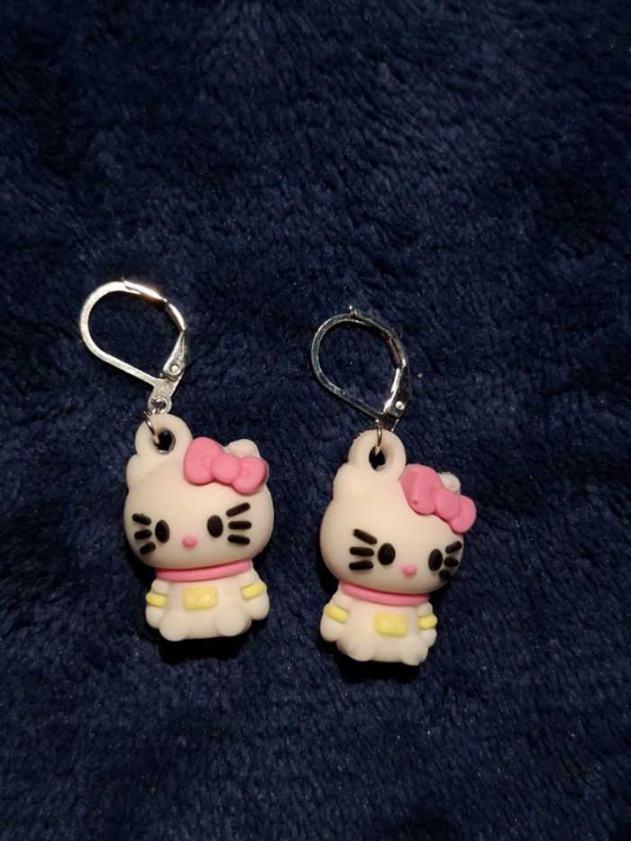 Boucles d'oreilles Kuromi - photo numéro 3