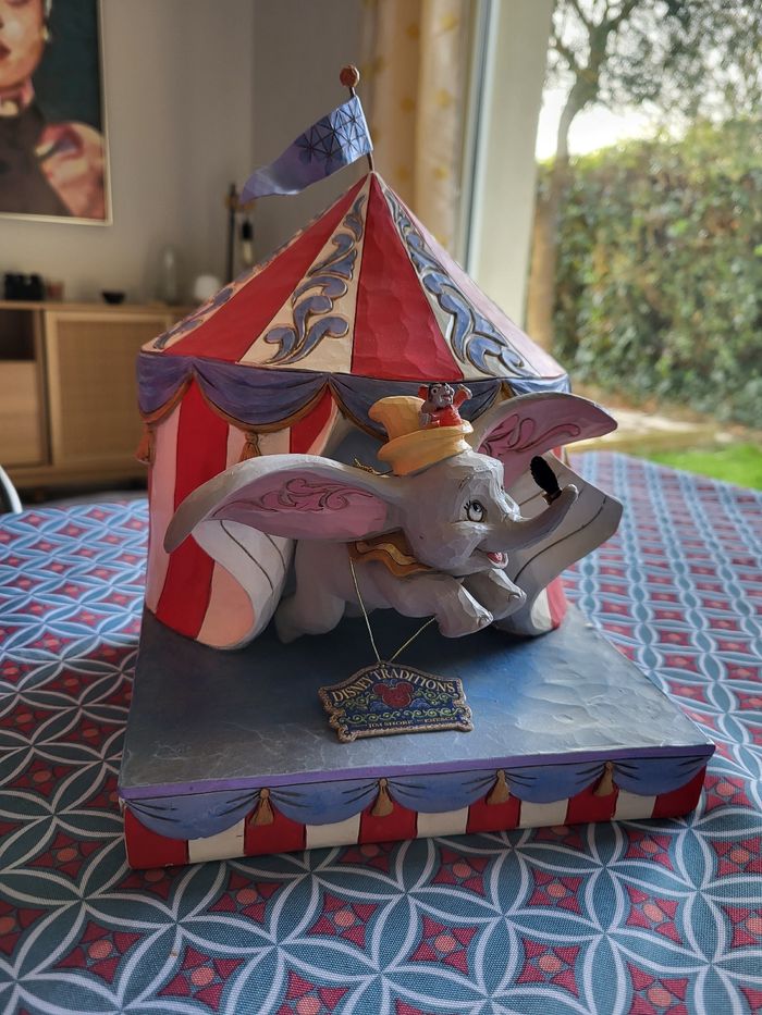Figurine disney tradition dumbo chapiteau - photo numéro 4