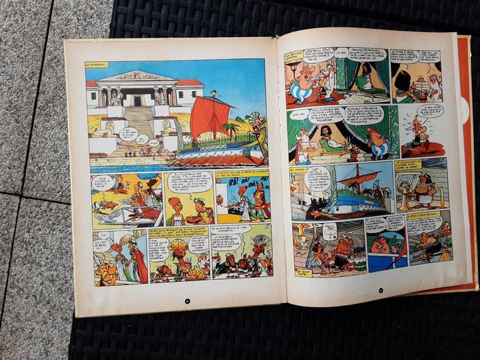 Bd édition originale de 1965 une aventure d asterix le gaulois Titre asterix et cleopatre - photo numéro 10
