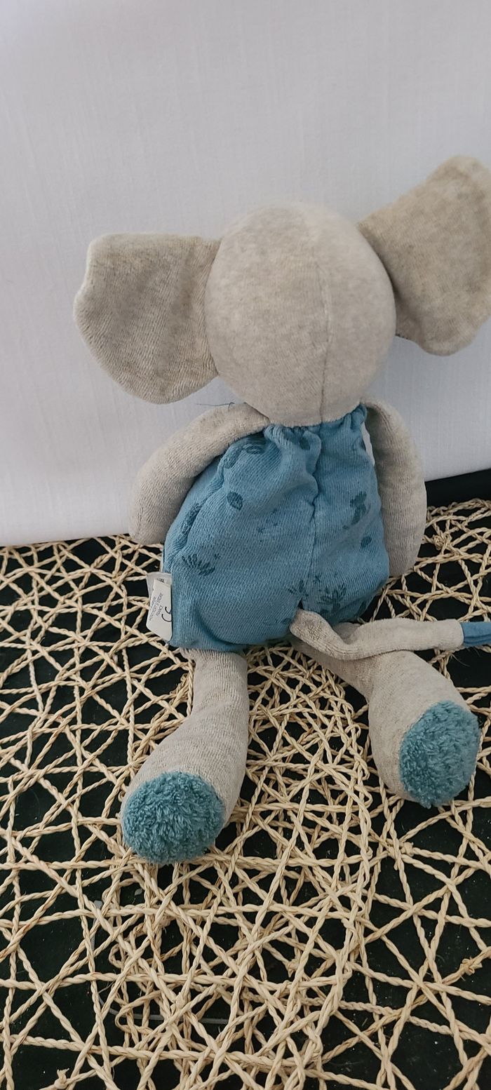 Poupée éléphant Bergamote "Sous mon Baobab" - Moulin Roty - photo numéro 5