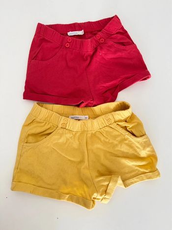 Short boutchou mixte lot de 2 shorts