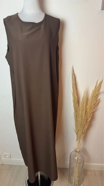 Dessous de robe en soie de médine