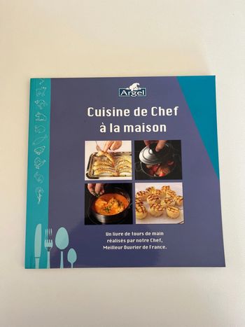 Livre de cuisine : Cuisine de chef à la maison série Argel