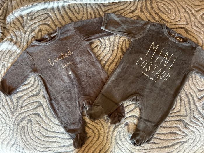 Lot de 3 pyjamas 1 mois - photo numéro 4