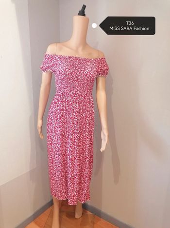 Robe d'été TU idéal 36.38 Mesures en photos