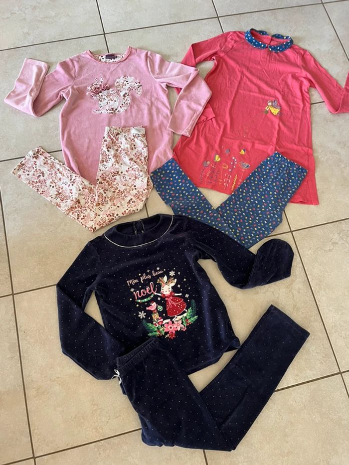 3 pyjamas sergent major 11 ans