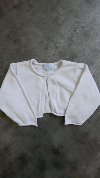 Gilet fille 100% coton