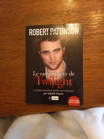 Livre Robert Pattinson