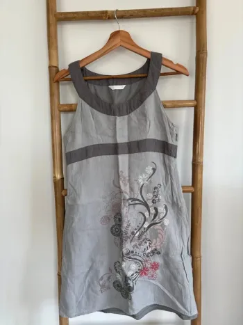 Robe grise vintage années 2000 promod taille M/38