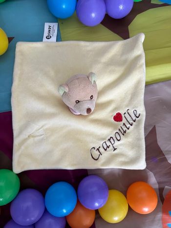 Doudou crapouille