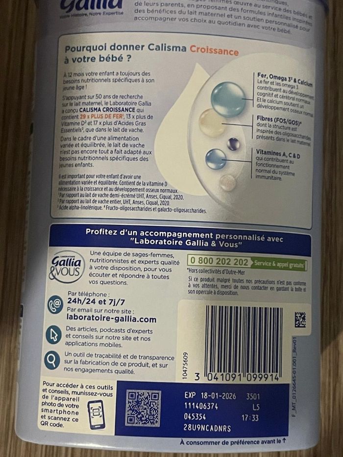 Lait 3éme âge - photo numéro 2