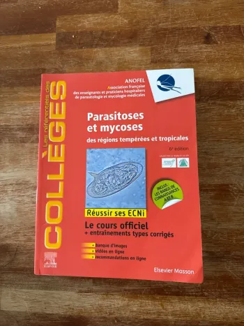 Livre les références des collèges, parasitose et mycoses