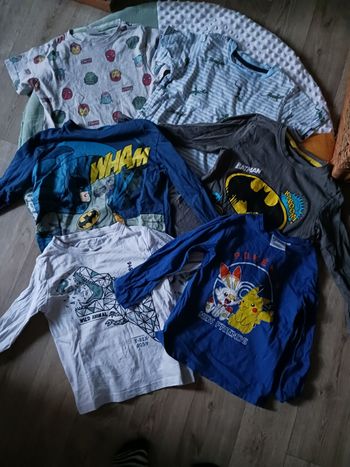 Lot de 6 T-shirt en 6 ans