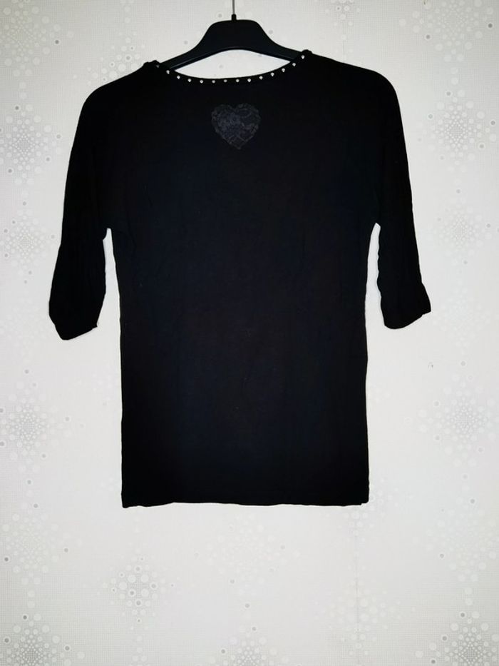 D2633 - tee-shirt fille 10 ans - photo numéro 2