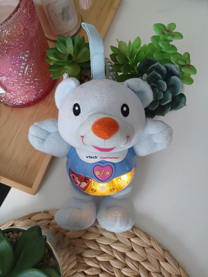 Péluche interactive Vtech Chant'ourson🌿🎁 - photo numéro 3