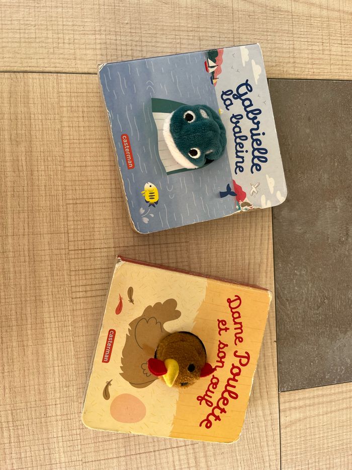 Lot de livre marionette