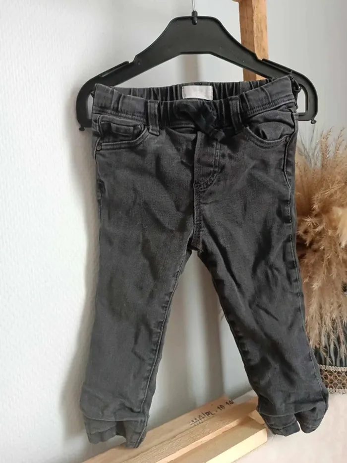 Jean Mango 18 mois noir