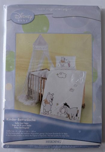 NEUVE, parure linge de lit pour bébé Winnie The Pooh 🍯 