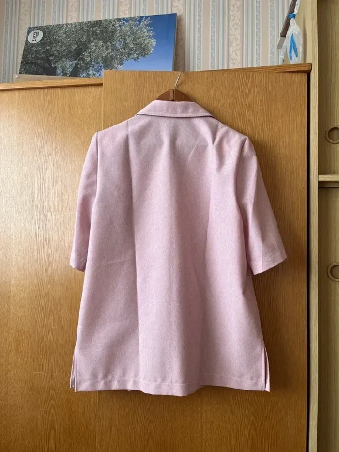 Veste chemise Rose Made in France - photo numéro 2