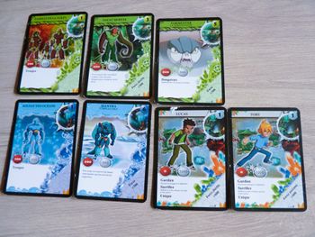 Jeux stratégie carte garçon gormiti lot TBE collection