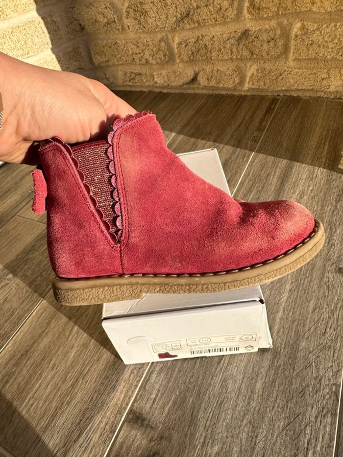Bottines daim Vertbaudet 26 - photo numéro 5