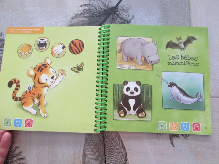Livre MagiBook Vtech niveau Les bébés animaux - photo numéro 4