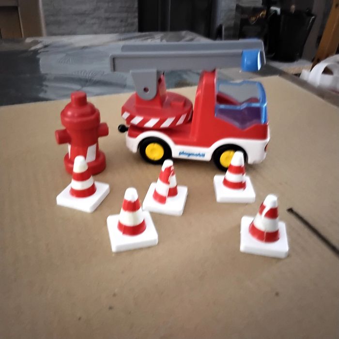 Camion pompier Playmobil 1,2,3 - photo numéro 3