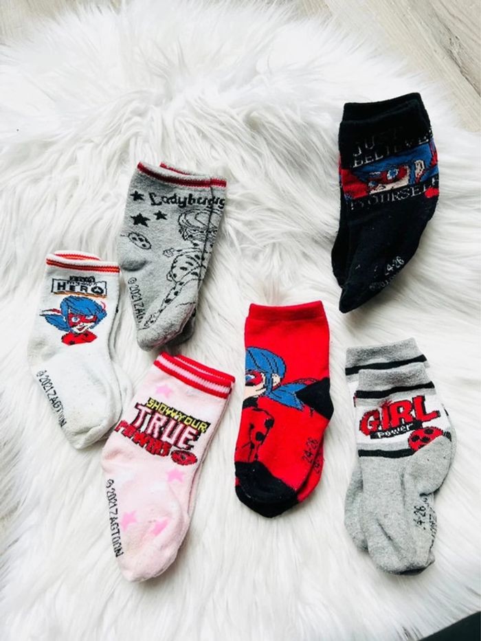 Lot chaussettes Miraculous 24/26