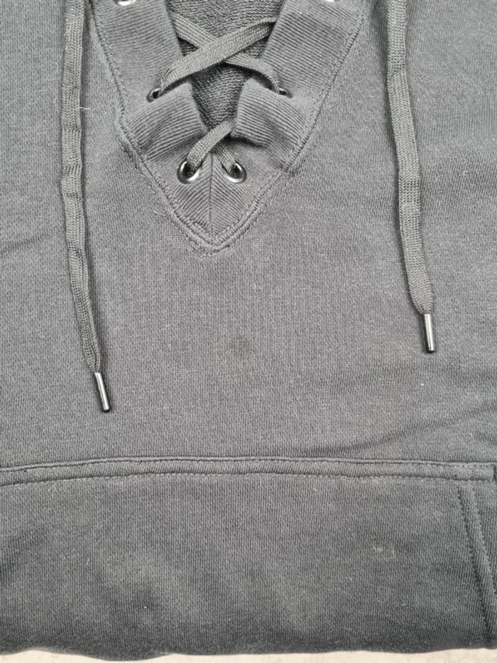 Sweat à capuche noir Nike – Taille S Femme (mesures en photos) - photo numéro 7