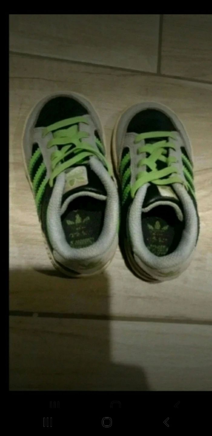 Baskets lacets élastiques Adidas 21 - photo numéro 4