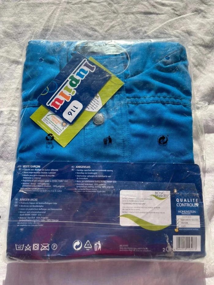Veste garçon bleu neuf avec étiquette - photo numéro 4