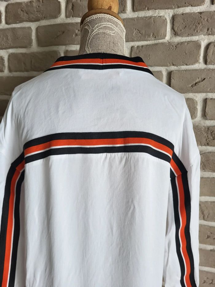 Blouse fluide blanche Zara - sportswear vintage - photo numéro 8