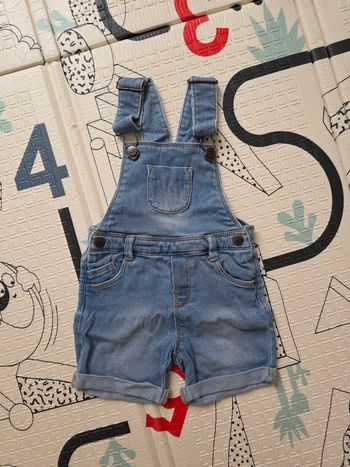 Salopette bleu clair Tex Baby 12 mois
