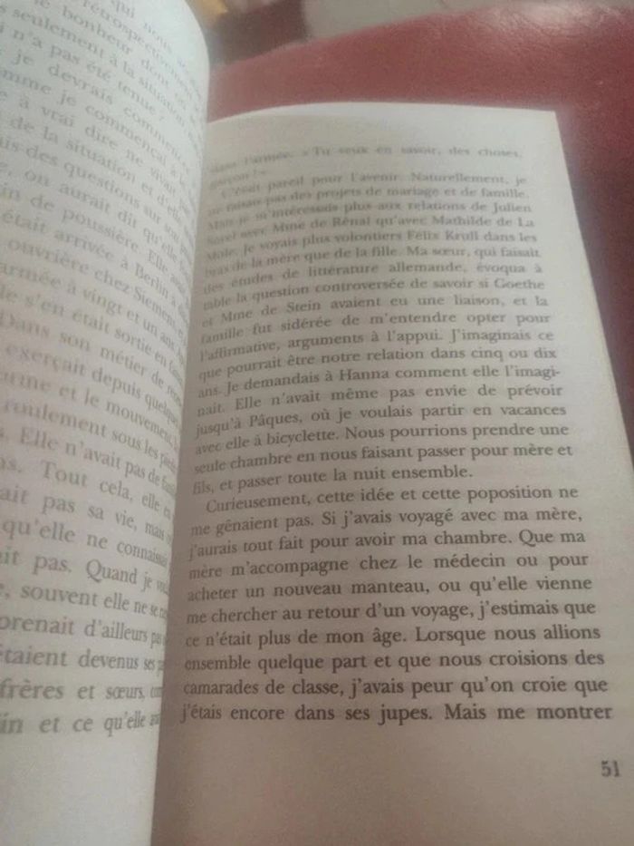 Le liseur The Reader De Bernhard Schlink - photo numéro 4