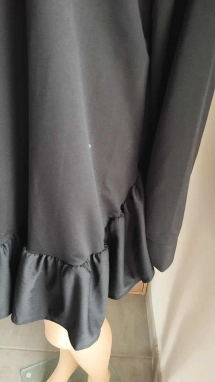 Tunique robe noire taille 46 femme - photo numéro 4