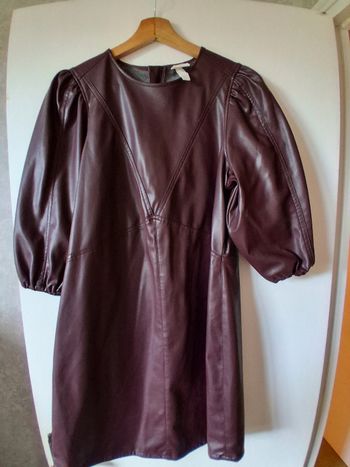 Robe simili cuir