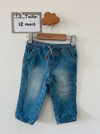 Jean bleu - taille 12 mois 🌼