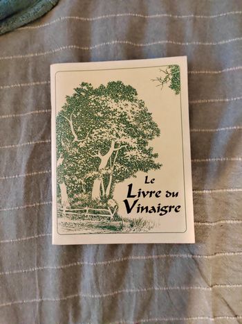 Le livre du vinaigre