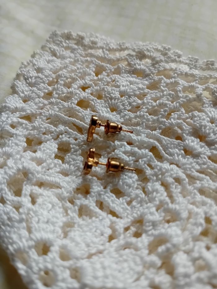 Boucles d'oreilles petit cœur ❤️ - photo numéro 2