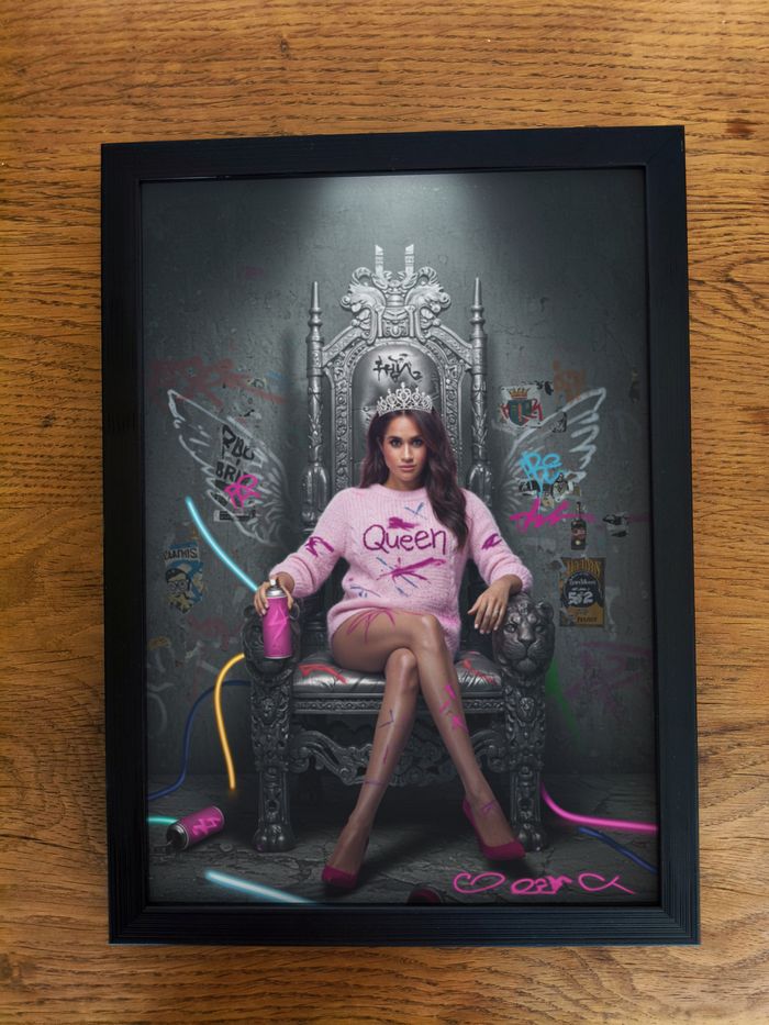 Poster Affiche A4 (21 × 29,7 cm) girl power urbain – Art mural contemporain - photo numéro 3