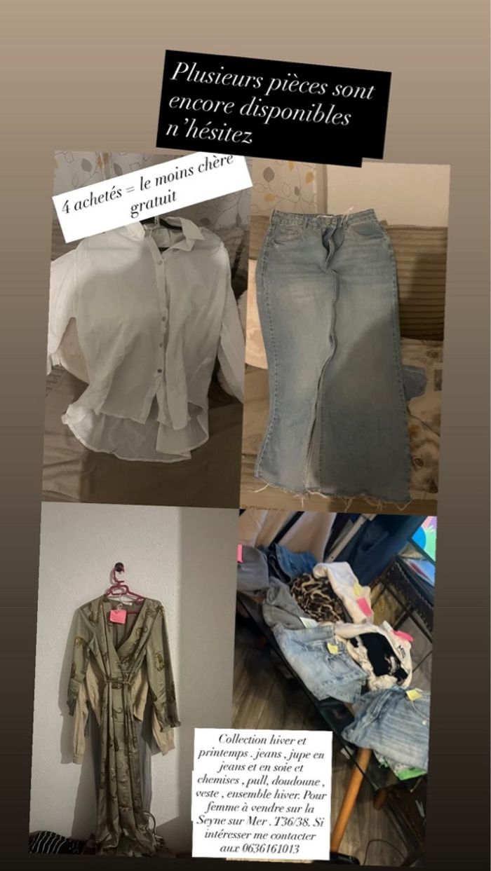 Vêtements femme collection hiver .