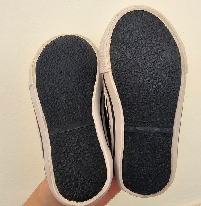 Basket style ballerine bleu reflet violet - photo numéro 5